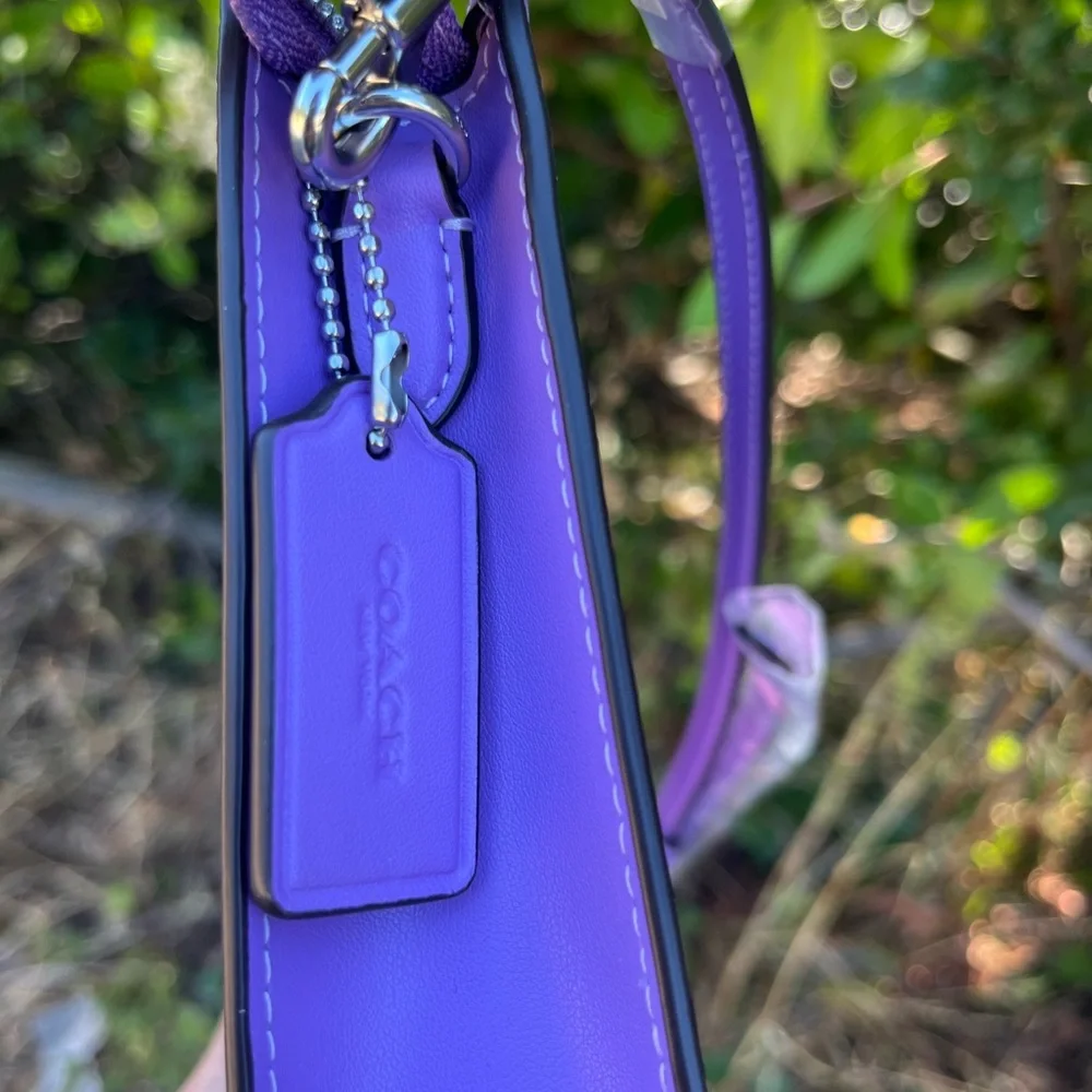 Coach Purple Slim Crossbody -CBM46